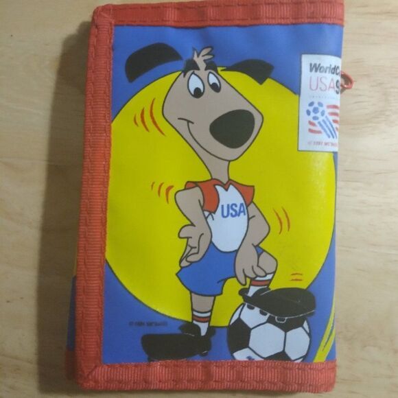 DS Vintage USA World Cup 94 Soccer Football Wallet - Picture 1 of 5
